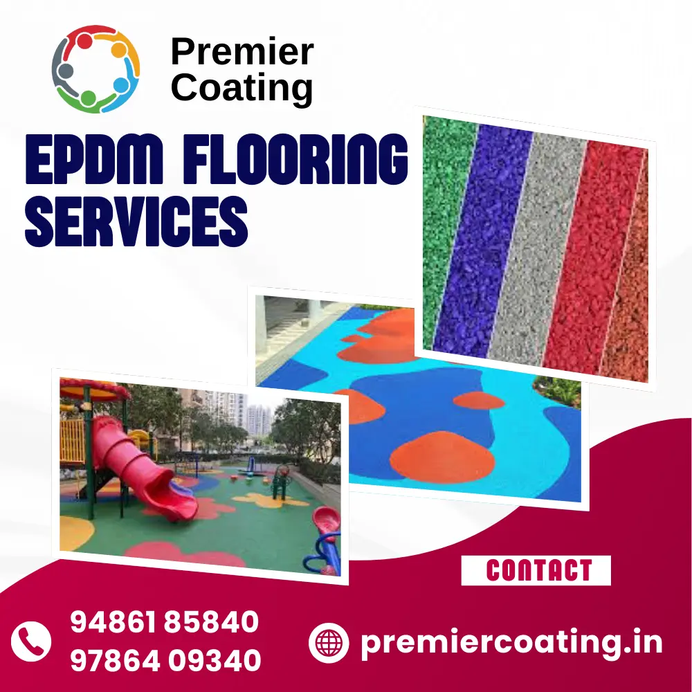 EPDM Flooring Services by Premier Coating