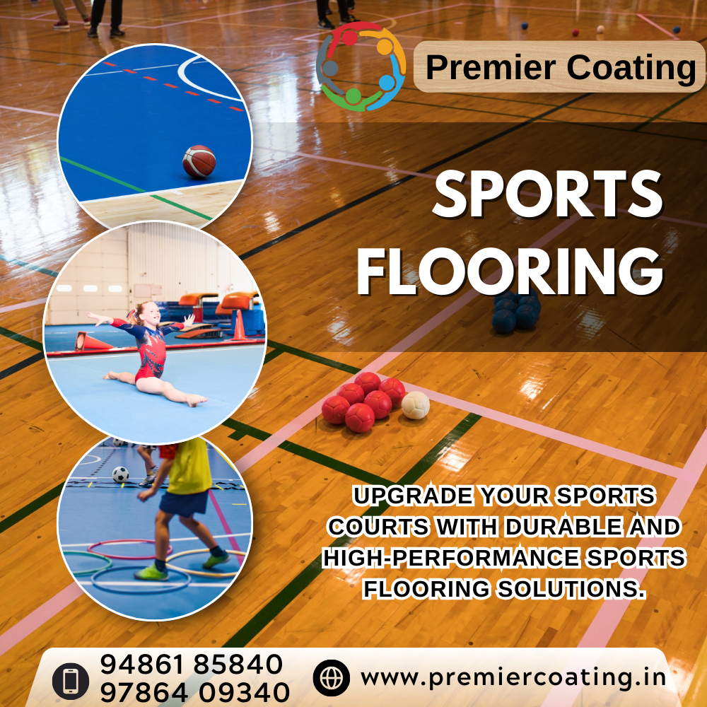Sports Flooring Service in Coimbatore – Premier Coating